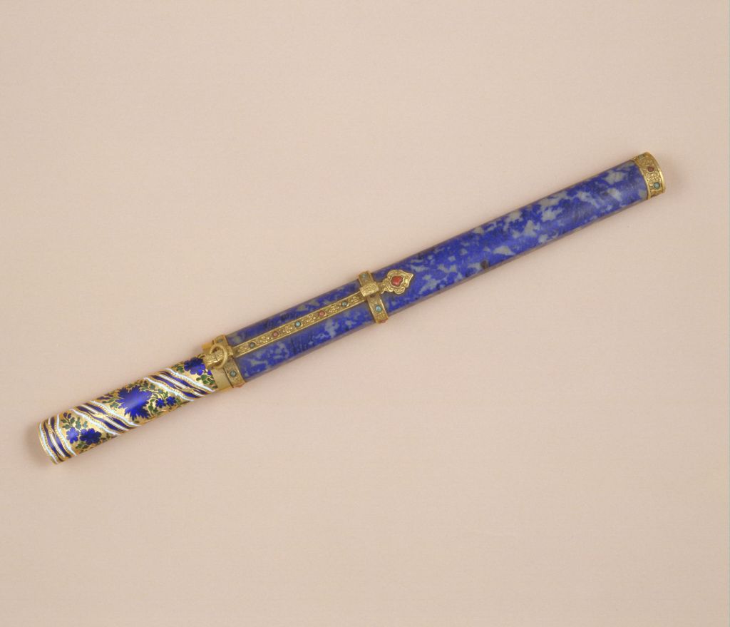 图片[1]-Yangjin Blue Handle Fruit Knife-China Archive